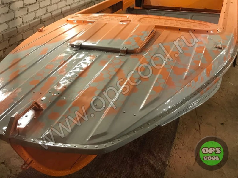 Комплект накладок на передние сиденья для лодок «Казанка 5М2», «Казанка 5М3» «Казанка 5М4».