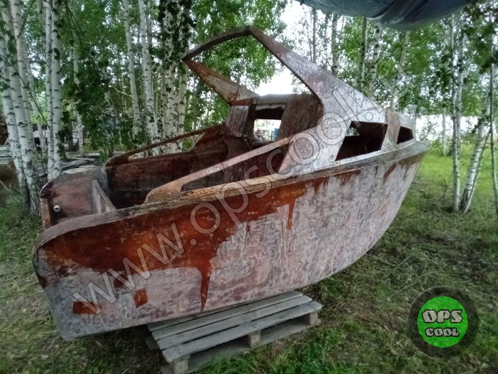 Покраска фанерной лодки