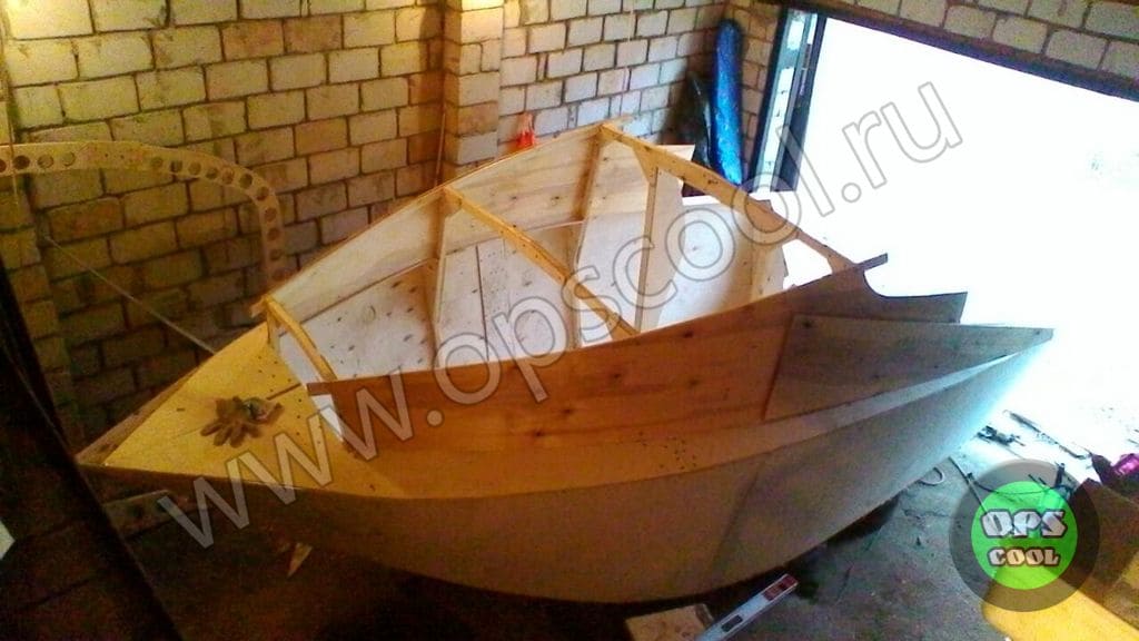 Покраска фанерной лодки