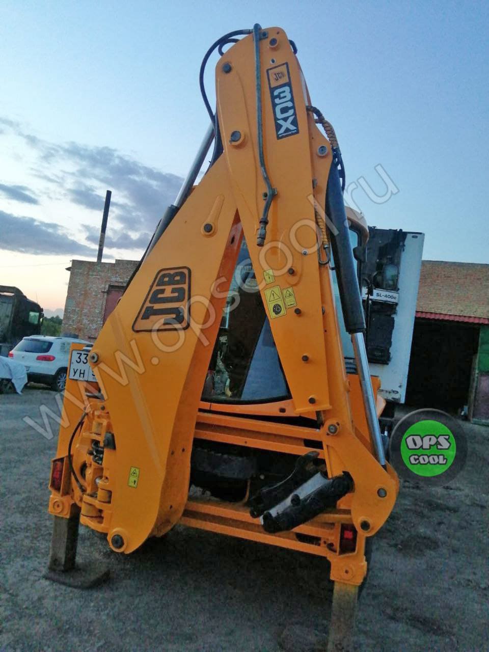 Краска на JCB