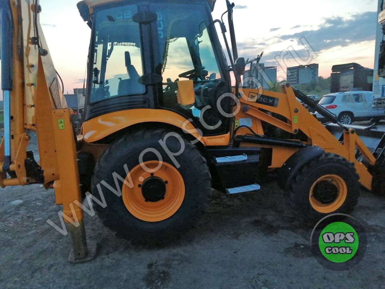 Желтый цвет на JCB