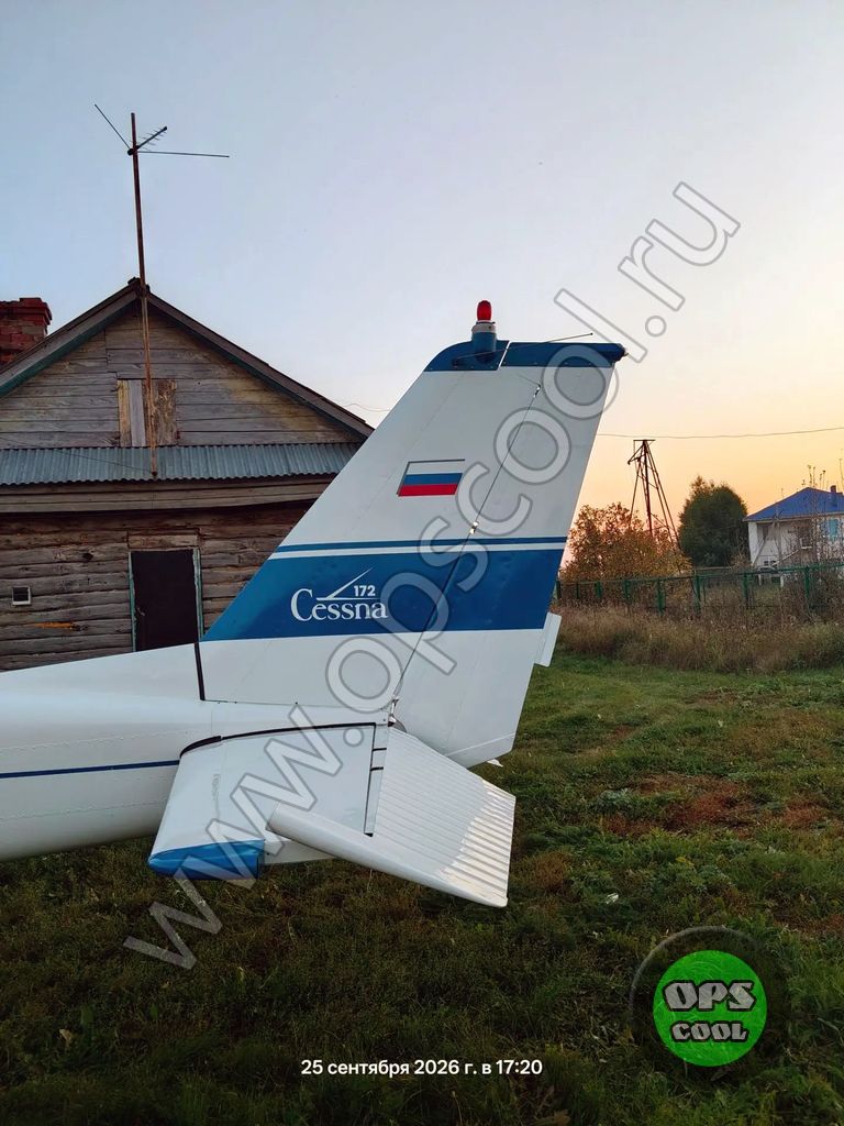 Cessna 172 после покраски